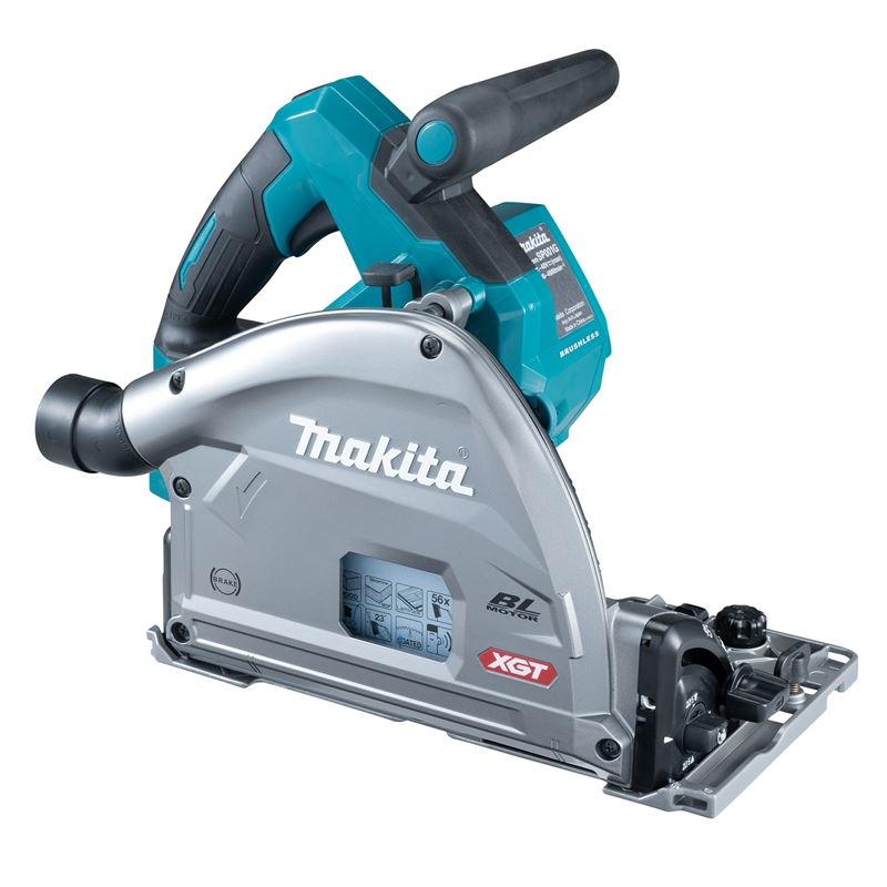 Makita SP001GZ05 40V MAX XGT Li-Ion BL 6-1/2in Plunge Cut Circular Saw with 55in Guide Rail