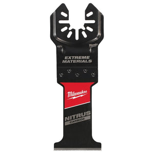 Milwaukee 49-25-1571 NITRUS CARBIDE Extreme Materials Universal Fit OPEN-LOK Multi-Tool Blade - 1pk