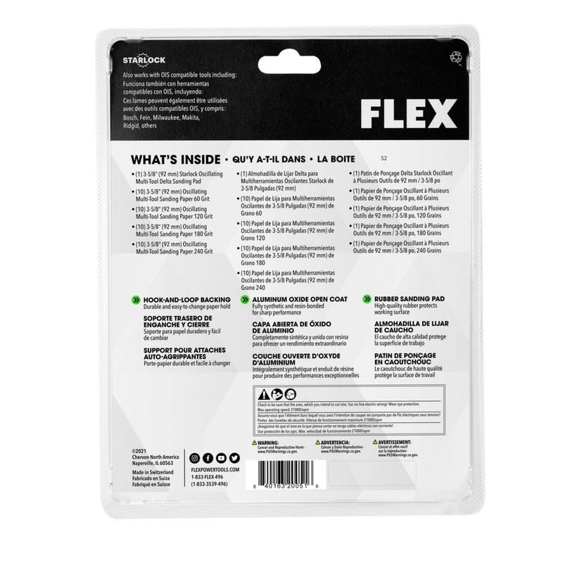 FLEX FAM40003-41 41 Pc. Sanding Project Set