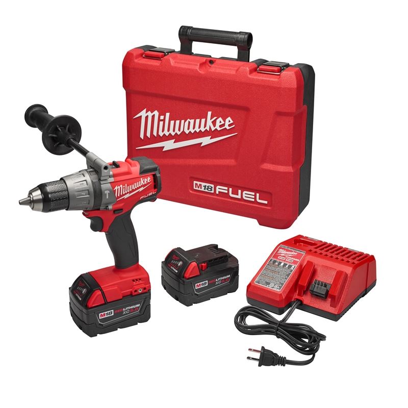 Milwaukee 2704-22 M18 FUELâ„¢ 1/2" Hammer Drill/Driver Kit