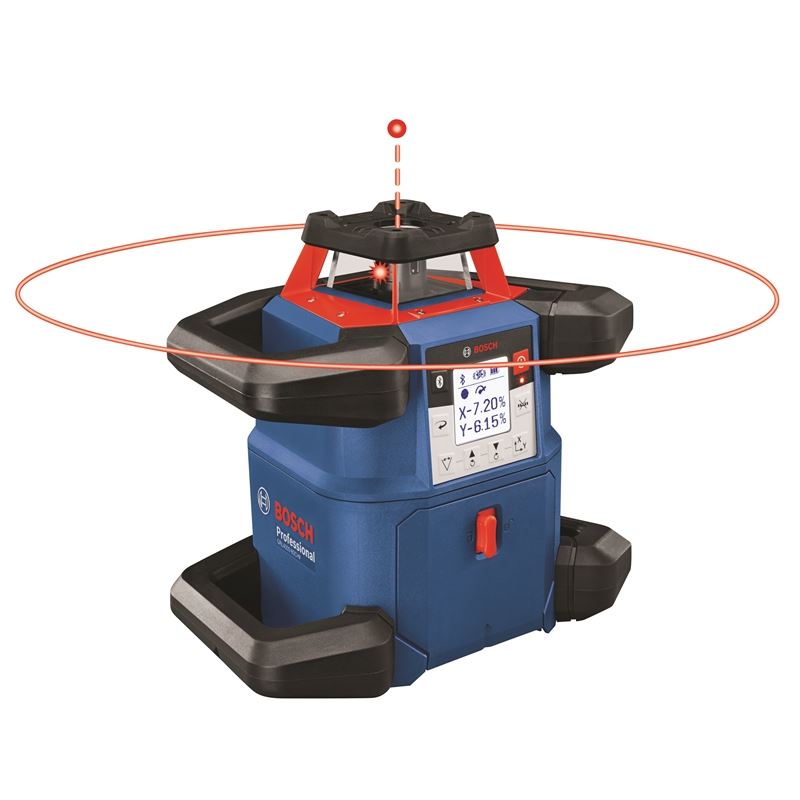 Bosch 18v Rotary Laser with (1) CORE18V 4.0 Compact Battery