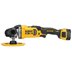 DEWALT DCM849P2 20V MAX* XRÂ® 7 in. (180mm) Cordless Variable Speed Rotary Polisher Kit