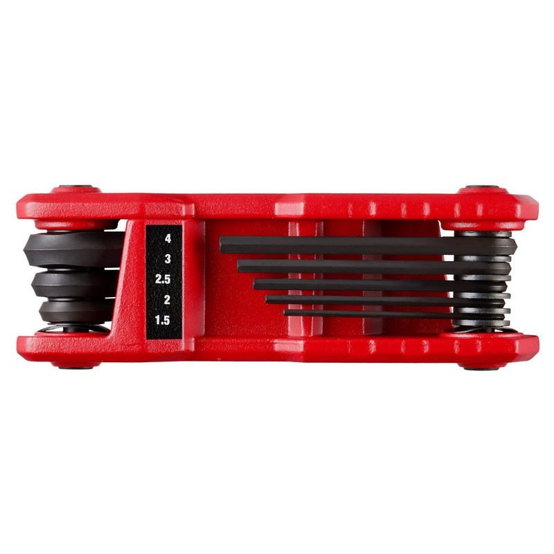 Milwaukee 48-22-2182 8 Key Folding Hex Key Set  - Metric