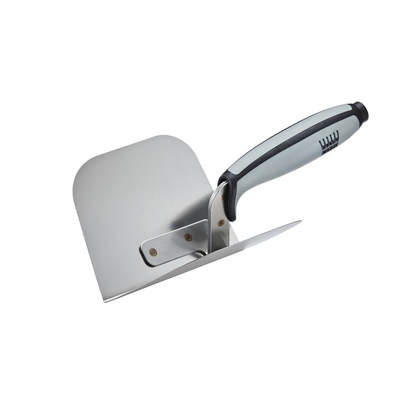 RAGNI R65401S 230mm x 160mm Stainless Steel Internal Corner Trowel 230mm x 160mm