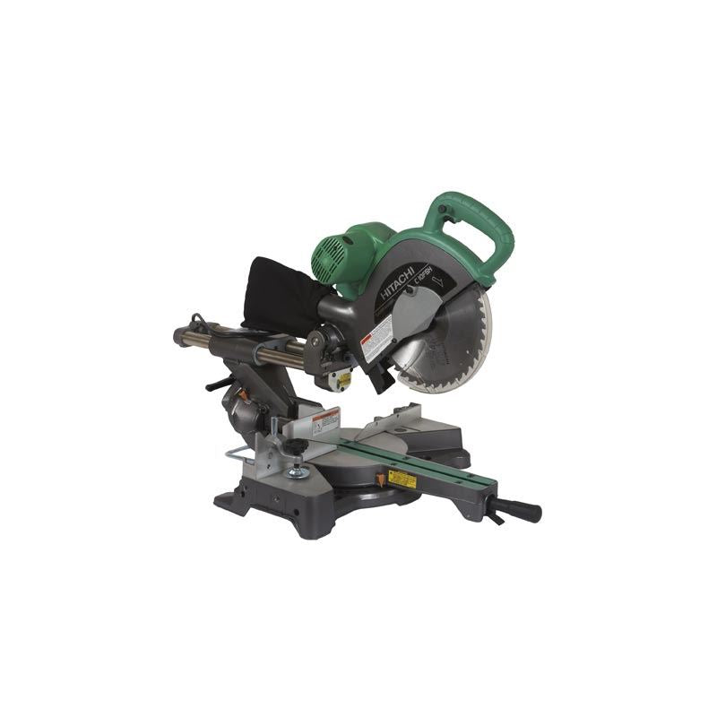 Hitachi | C10FSHPS 10" Sliding Dual Compound Mitre Saw with Laser Marker