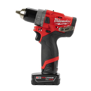 2504-22 M12 FUEL 12 Volt Lithium-Ion Brushless Cordless 1/2 in. Hammer Drill Kit