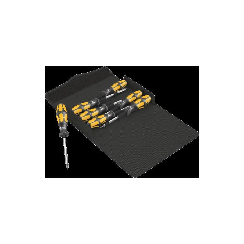 Wera Kraftform 900/7 set 1 screwdriver set Kraftform Wera: The chiseldriver