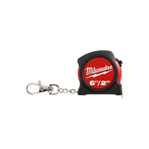 Milwaukee 48-22-5506 Milwaukee 6ft / 2m Keychain Tape Measure