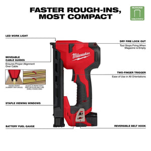 Milwaukee 2448-21 M12 Cable Stapler Kit