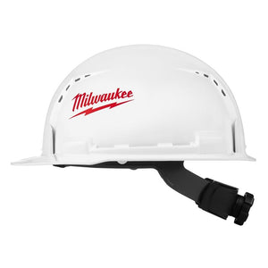 Milwaukee 48-73-1000 Front Brim Vented Hard Hat with BOLT Accessories- Type 1 Class C