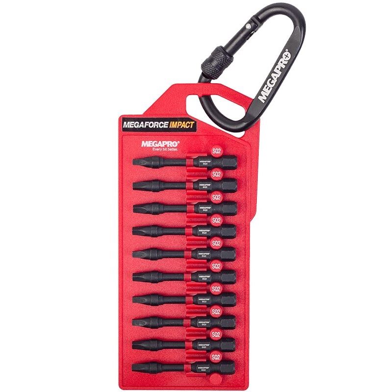 Megapro 9BP-I-S210 - 2in IMPACT BIT SET SQUARE