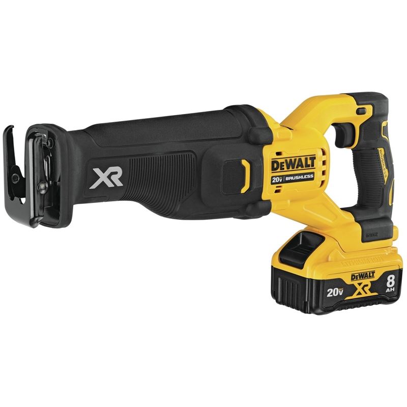 DEWALT DCS368W1 20V MAX* XR BRUSHLESS RECIPROCATING SAW WITH POWER DETECTTool Technology Kit