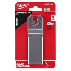 Milwaukee 49-25-2231 OPEN-LOK Straight Sealant Cutting Blade 5 Pk