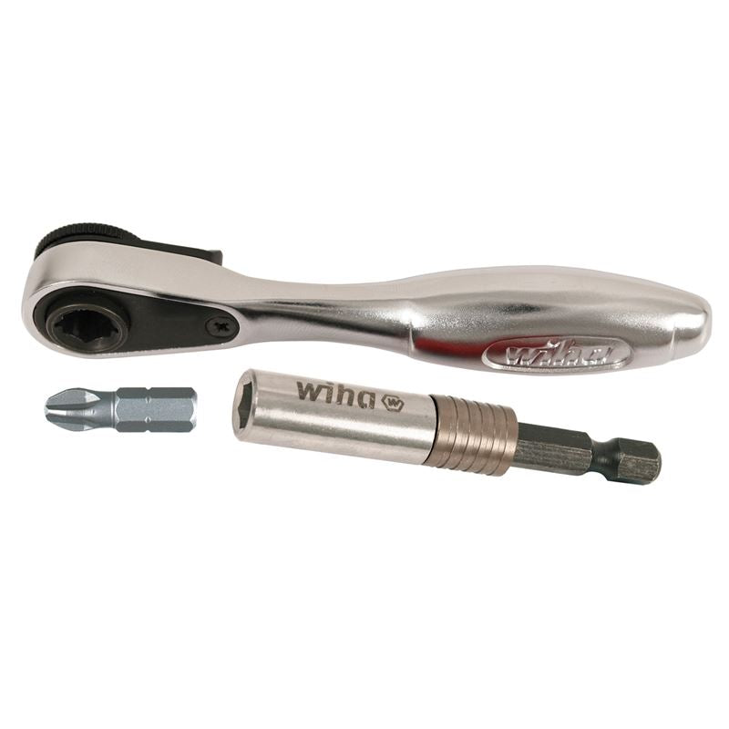 Wiha Mini Bit Ratchet and Locking Bit Set