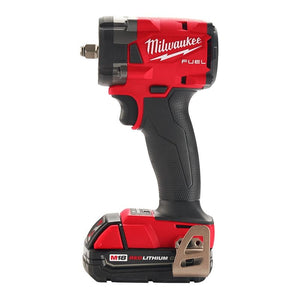 2854-22CT M18 FUEL 18 Volt Lithium-Ion Brushless Cordless 3/8 Compact Impact Wrench with Friction Ring Kit