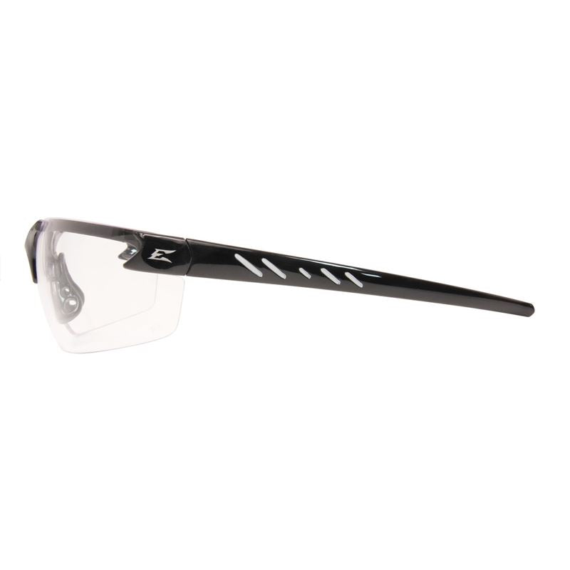 Edge Eyeware DZ411VS-G2 Zorge G2 - Black Frame / Clear Vapor Shield Lens