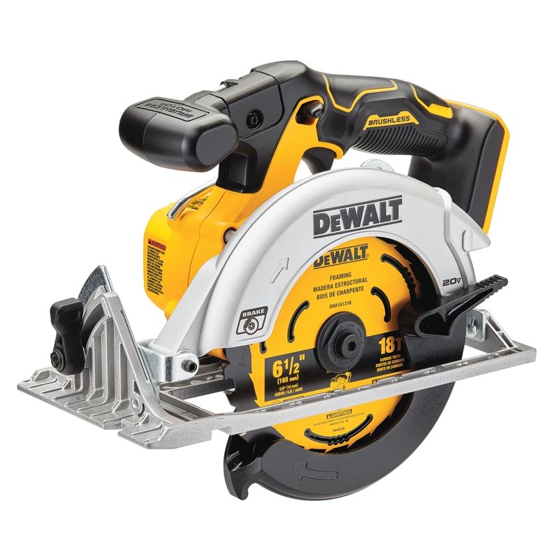 DeWalt DCS565B 20V MAX 6-1/2 In. Brushless Cordless Circular Saw (Tool Only)