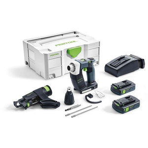 Festool 575757 Cordless Screw Gun DURADRIVE DWC 18-4500 Li 3,1-Compact, autofeed