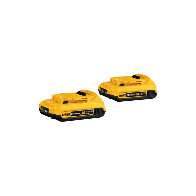 DEWALT | DCB203-2 20V MAX* Compact XR Lithium - Ion 2 Pack