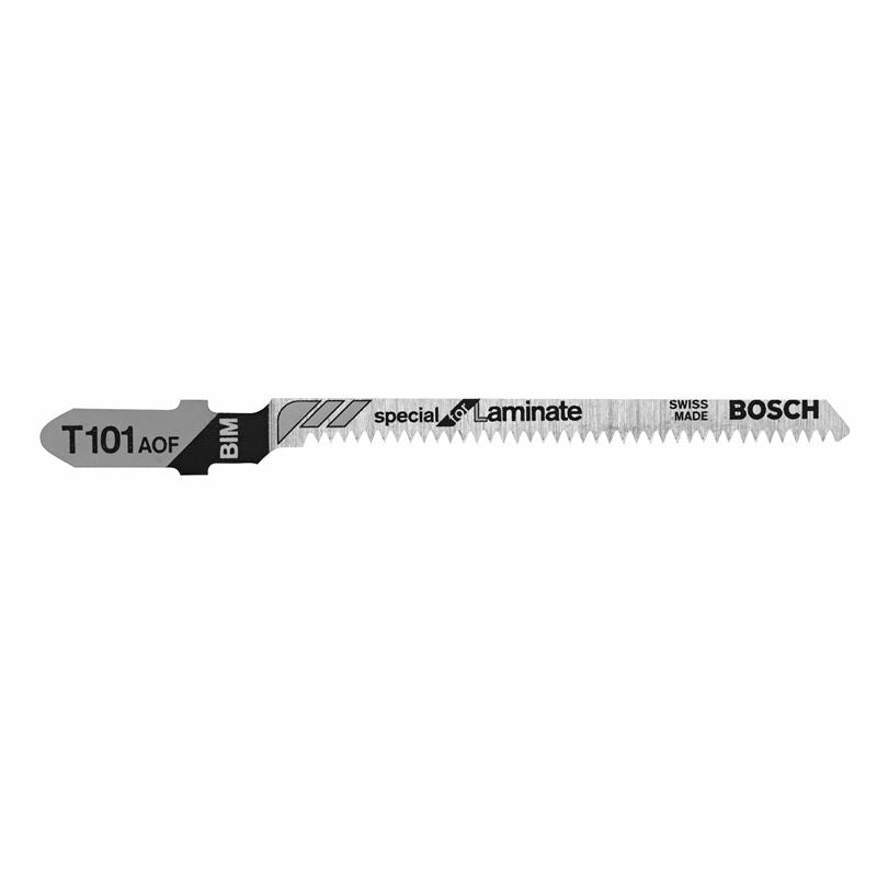 Bosch T101AOF 5 Pieces 3-1/4 In. 20 TPI Special for Laminate T-Shank Jig Saw Blades