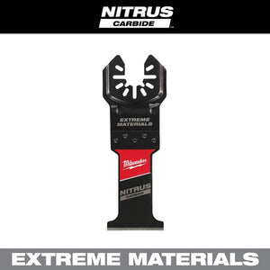 Milwaukee 49-25-1571 NITRUS CARBIDE Extreme Materials Universal Fit OPEN-LOK Multi-Tool Blade - 1pk