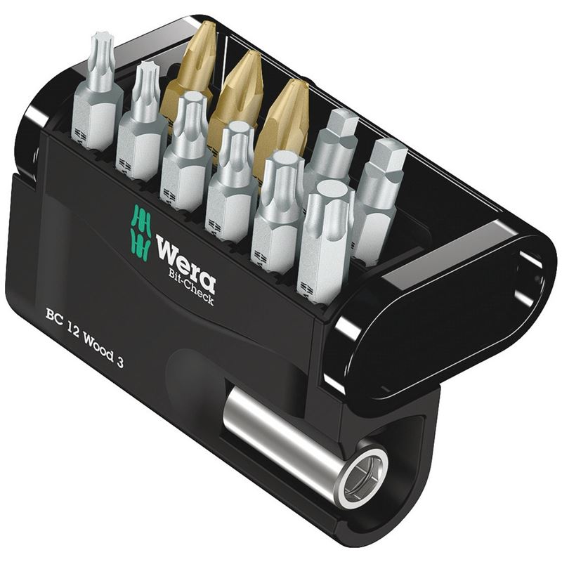 WERA Bit-Check 12 Wood 3