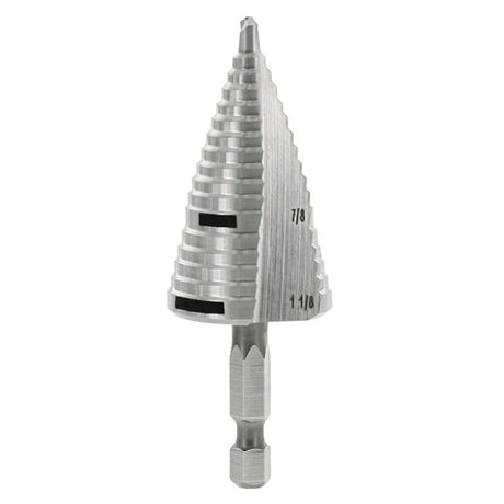 Diablo 7/8 in. â€‘ 1â€‘1/8 in. 17 Step Impact Step Drill Bit