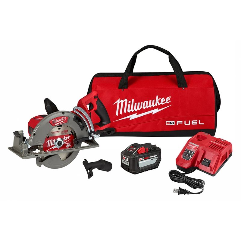 2830-21HD M18 FUEL 18 Volt Lithium-Ion Brushless Cordless Rear Handle 7-1/4 in. Circular Saw Kit