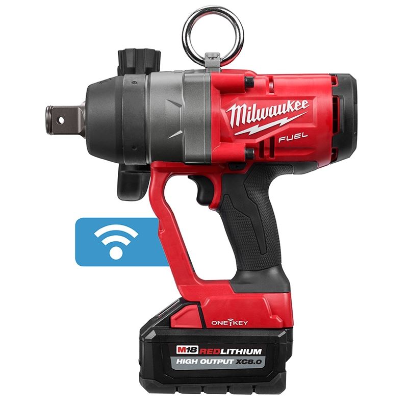 2867-22 M18 FUEL 18 Volt Lithium-Ion Brushless Cordless 1 in. High Torque Impact Wrench with ONE-KEY Kit