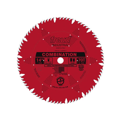 Freud | LU84R014 14" 70 Tooth ATBF Combination Saw Blade