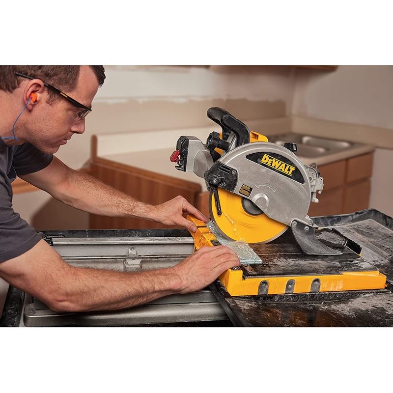 DeWalt DWA4769 10 in Continuous Rim Glass and Tile Blade