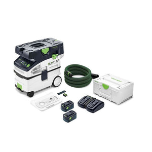 FESTOOL 577506 Cordless mobile dust extractor - CLEANTEC CTC MIDI I HEPA-Plus