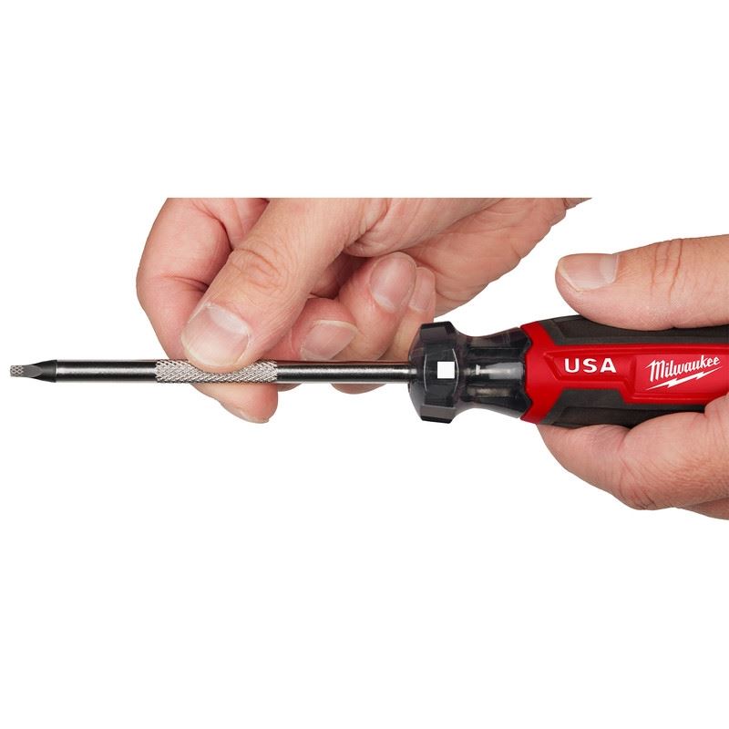 Milwaukee MT218 #2 Square 4in Cushion Grip Screwdriver (USA)