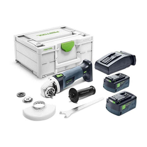 Festool 576823 Cordless Angle Grinder AGC 18-125 5,2 EBI-Plus