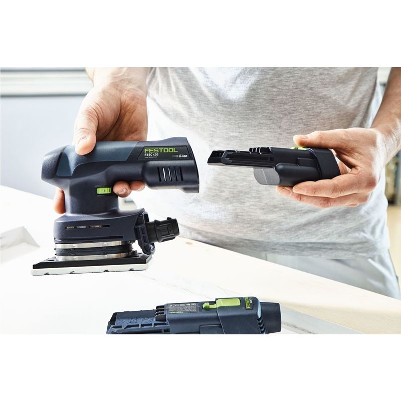 Cordless orbital sander RTSC 400 Li-Basic