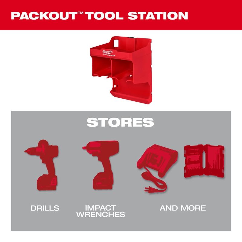 Milwaukee 48-22-8343 PACKOUT Tool Station