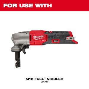 Milwaukee 48-44-0272 M12 FUEL 16 Ga Nibbler Punch  Die Set