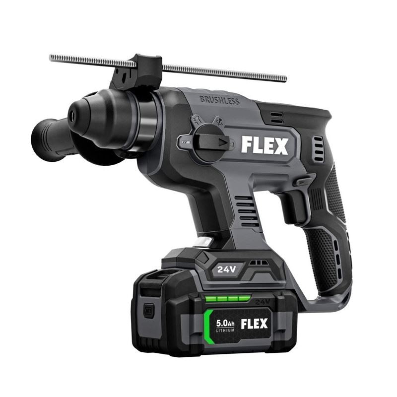 FLEX FX1531-1C 24V 7/8 in Brushless Rotary Hammer Kit