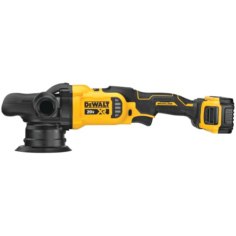 DEWALT DCM848P2 20V MAX* XRÂ® 5 in. (125mm) Cordless Variable Speed Random Orbit Polisher Kit