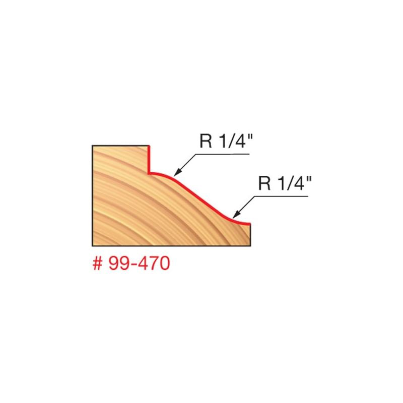 Freud | 99-470 1-1/2 (Dia.) Reversible Wainscoting Bit