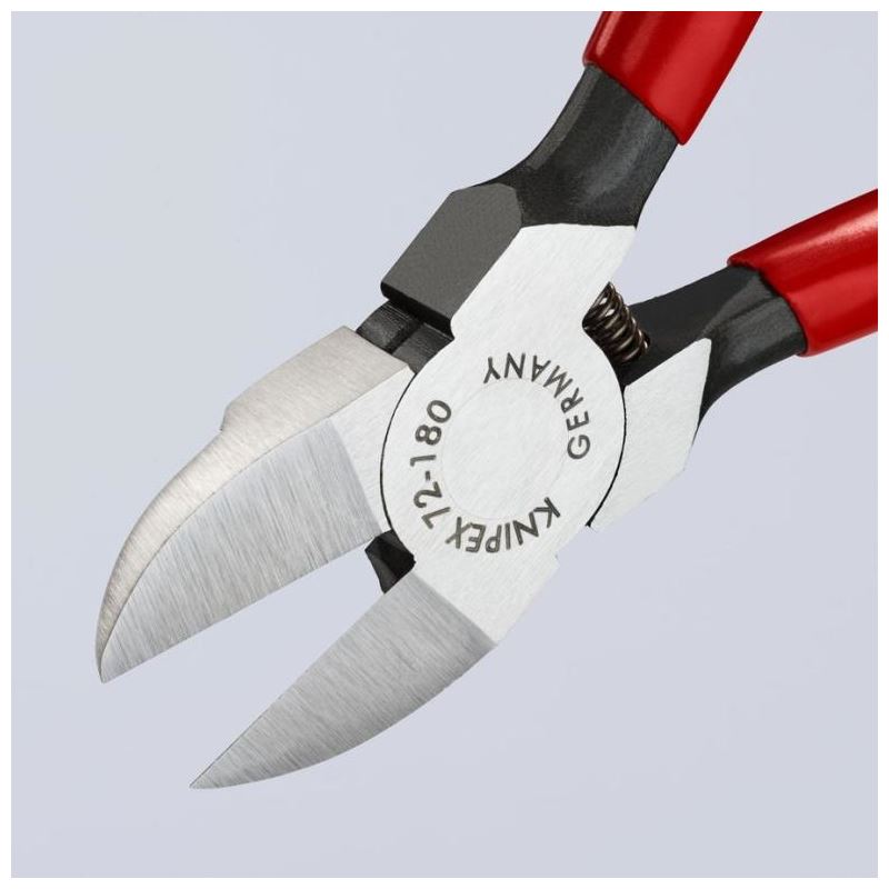 Knipex 72 01 180 7 1/4in Diagonal Pliers for Flush Cutting Plastics