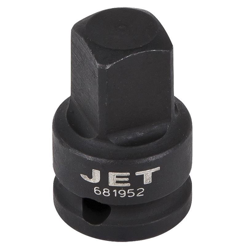 JET 681952 Impact Socket Adapter - 3/8 in Female X 1/2 in Male