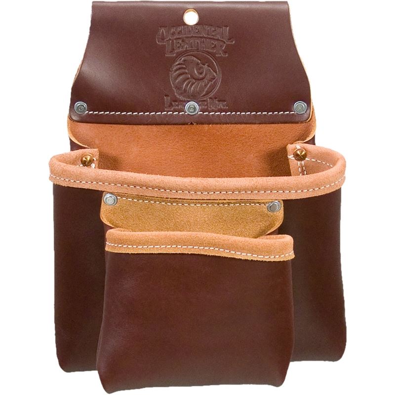 OCCIDENTAL LEATHER 5023B - Two Pouch Bag