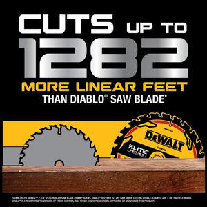 DEWALT DWAW714243PK ELITE SERIES Circular Saw Blades 7-1/4in 24T -3PACK