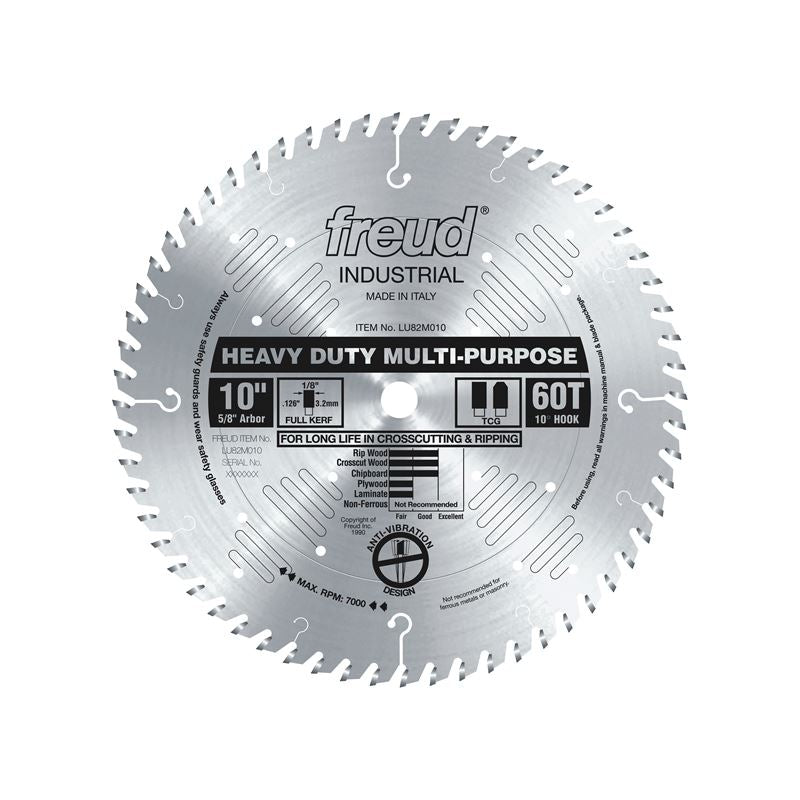 Freud | LU82M010 10" Heavy Duty Multi-Purpose Blade