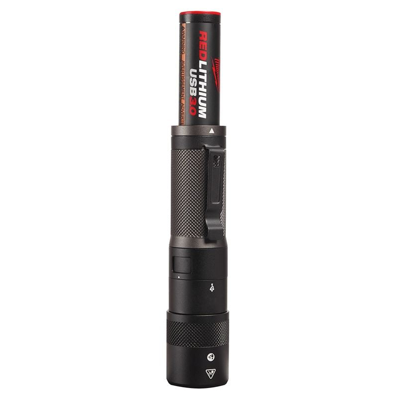 Milwaukee USB Rechargeable 1100L Twist Focus Flashlight