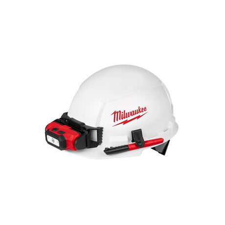 Milwaukee 48-73-1020 Front Brim Hard Hat with BOLT Accessories   Type 1 Class E