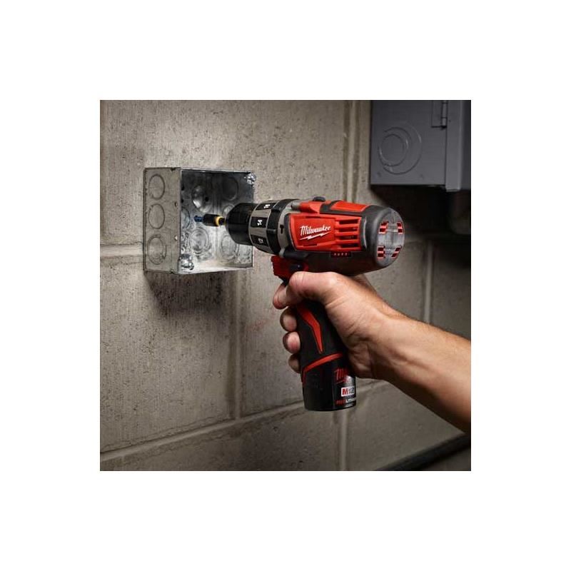 Milwaukee | 2411-20 M12 Cordless Lithium-Ion 3/8" Hammer Drill Driver