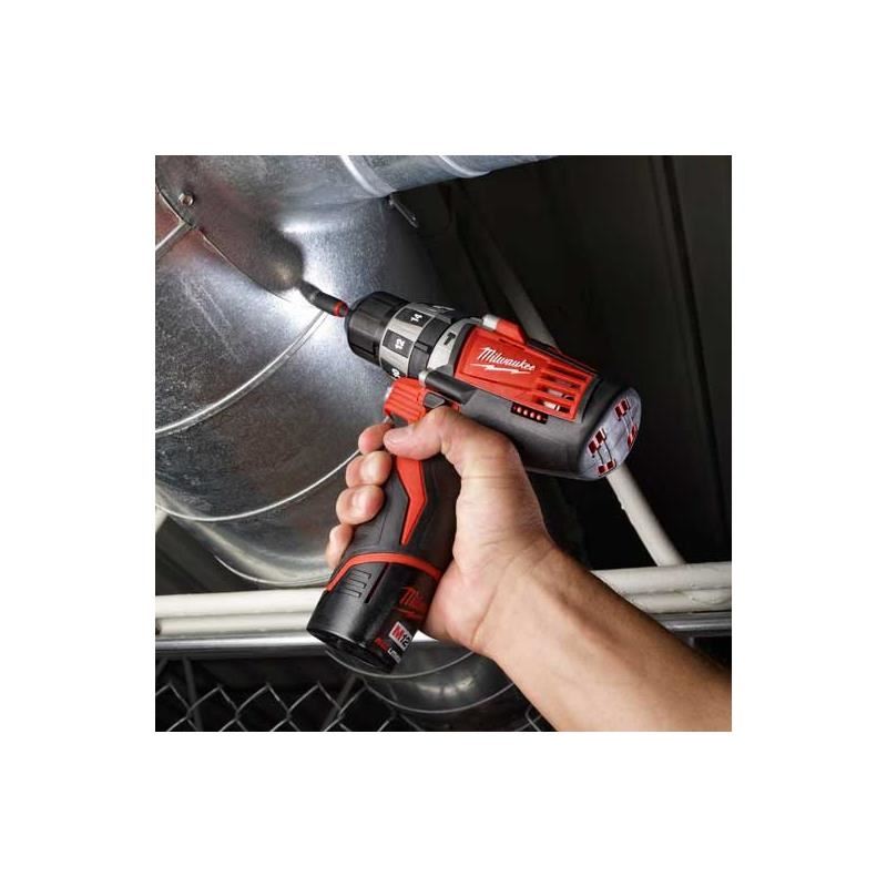 Milwaukee | 2411-20 M12 Cordless Lithium-Ion 3/8" Hammer Drill Driver