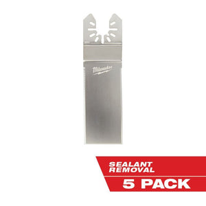 Milwaukee 49-25-2231 OPEN-LOK Straight Sealant Cutting Blade 5 Pk